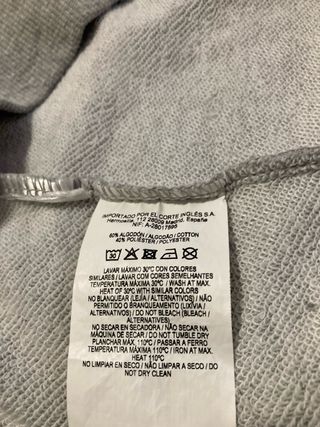 Sudadera Gris Green Coast