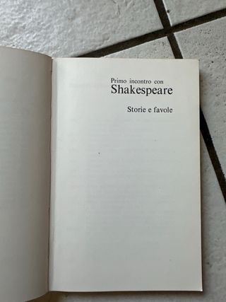 Storie e favole  libro