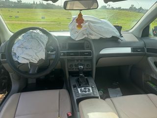 Audi A6 con acidente