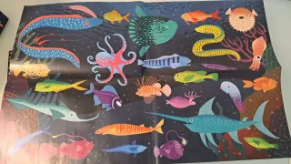 Puzzle Apli Kids Glow in the Dark Océano 104 pieza