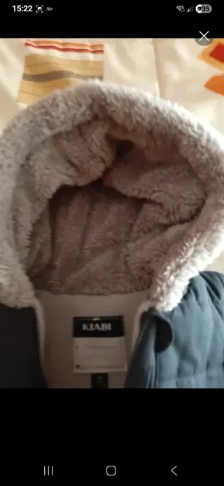 Abrigo- buzo bebe de 0 a 3 meses.de 56 a 62 cm