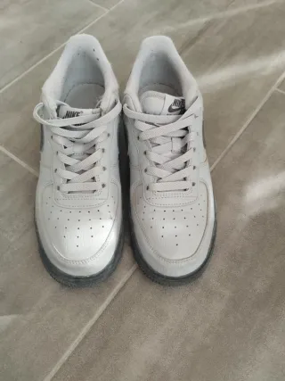 Zapatillas Nike Air Force 1 Blancas/Grises