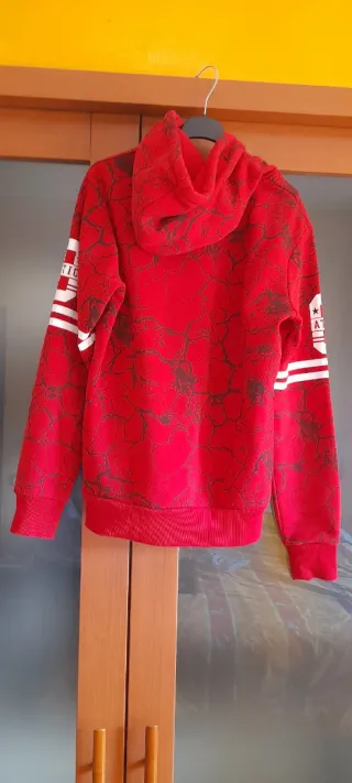 Felpa rossa AMSTERDAM Athletic