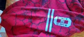 Felpa rossa AMSTERDAM Athletic