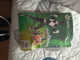 Disfraz Power Ranger Negro XL – Adulto – 1 uso