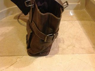 Bolso Purificación García Marrón