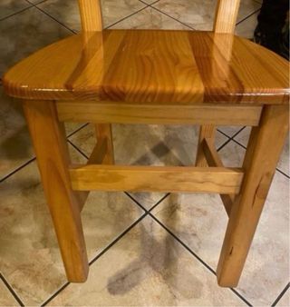 Sedie in legno massello