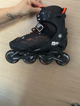 Patines en línea y protecciones