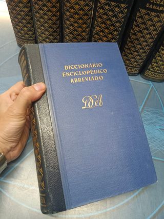 8 tomos, Diccionario enciclopédico abreviado Espasa Calpe - Madrid, 1957, 7ª Edición