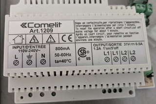 Alimentatore Comelit 1209 110-240V