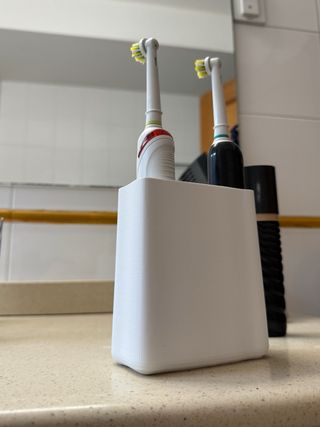 Caixa utilitária YSL dourada e branca