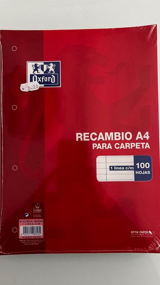 2 Carpetas Accesorize y 1 recambio