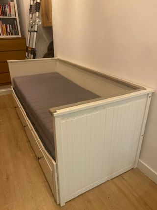 Cama Diván Ikea Hemnes Blanca