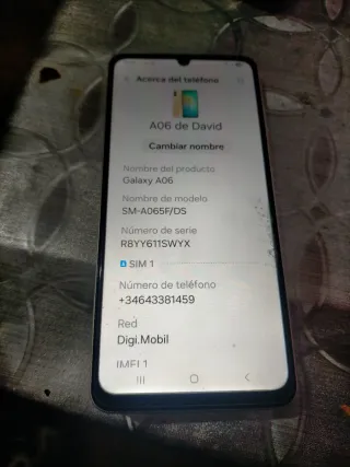 Samsung Galaxy A06 SM-A065F/DS