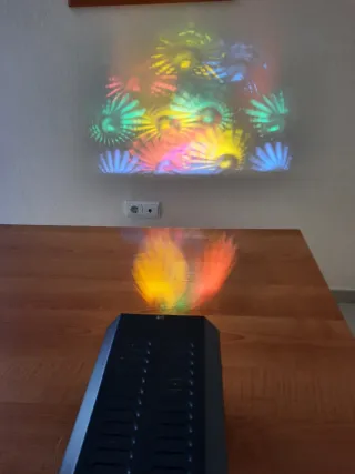 Set Luz LED e Laser Night & Light LTC