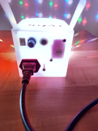 Set Luz LED e Laser Night & Light LTC