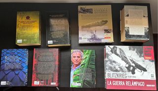 Lote variado libros.