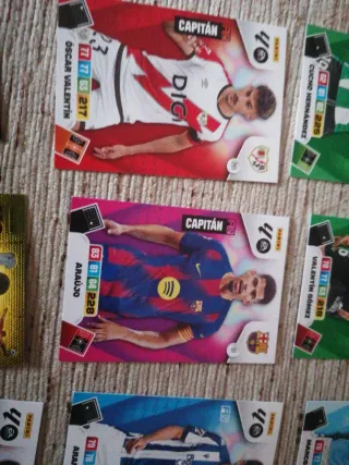 Lote cromos Adrenalyn XL 25-26