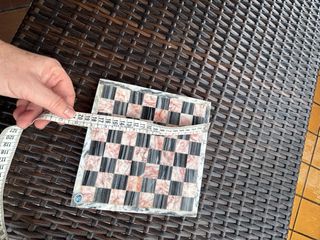 Tablero Ajedrez Mármol Hecho a Mano