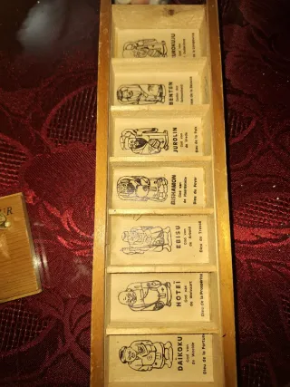 7 Dioses de la Fortuna Japoneses Netsukes