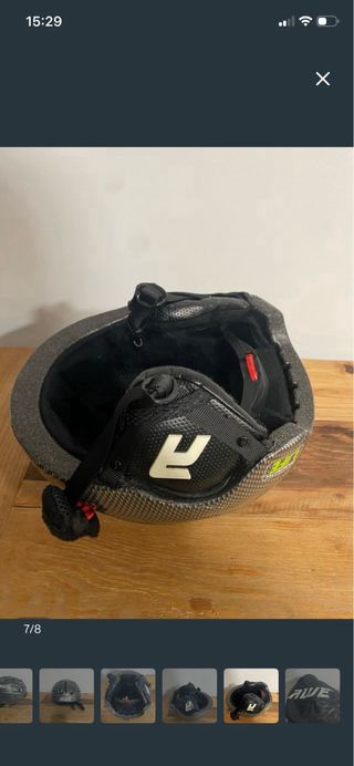 Casco de esquí AWE carbono