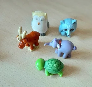 Animaletti in plastica assortiti
