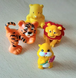 Animaletti in plastica assortiti