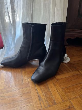 Stivaletti donna in pelle nuovi