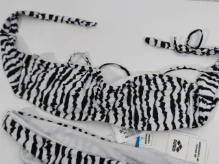 Arena bikini bandeau allover mujer