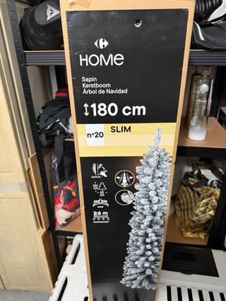 Árbol de Navidad Slim 180 cm