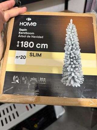 Árbol de Navidad Slim 180 cm