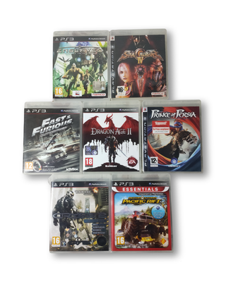 7 Giochi per Sony PlayStation 3 PS3.