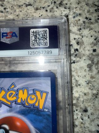 Carta Pokemon lunaruggente ex ITA PSA 9