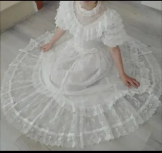 Vestido de comunión blanco