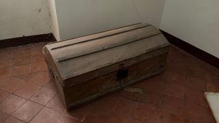 Baúl vintage de madera