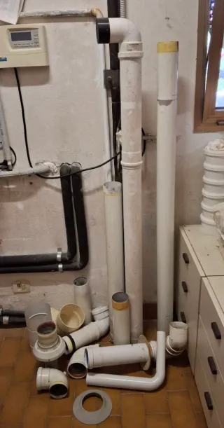 Tubi e raccordi idraulici vari