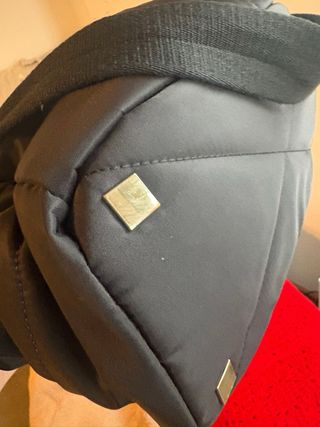 Bolso Purificación García Negro Nylon