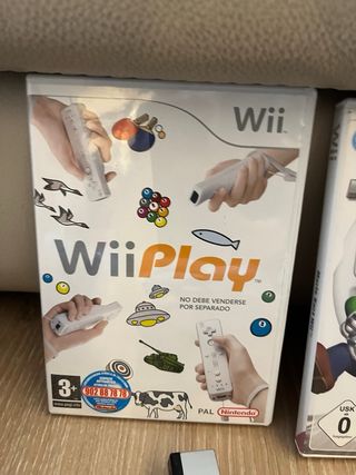 Nintendo Wii + 6 Juegos + 4 Mandos + 3 volantes