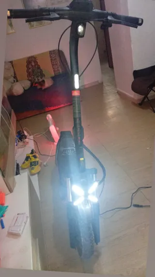 Patín Eléctrico Segway  ft3 pro Negro y Rojo