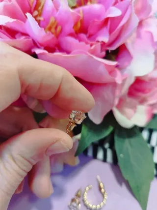 Set orecchini bigiotteria perle e strass