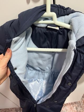 Buzo niño 12/18 meses azul pingüino