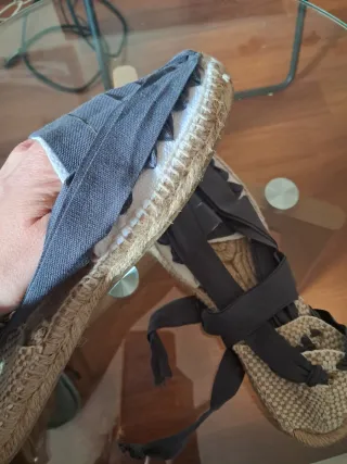 Alpargatas hechas a mano T.39