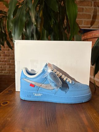 Nike Air Force x Off White Azul