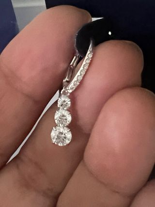 Conjunto Swarovski Pendientes y Gargantilla