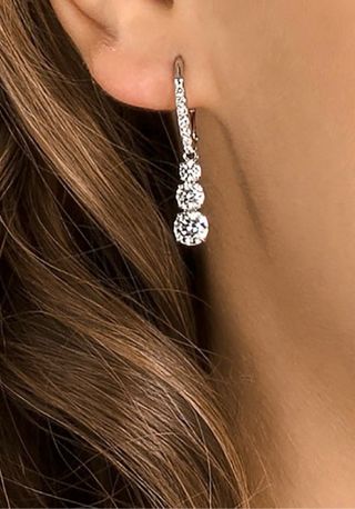 Conjunto Swarovski Pendientes y Gargantilla