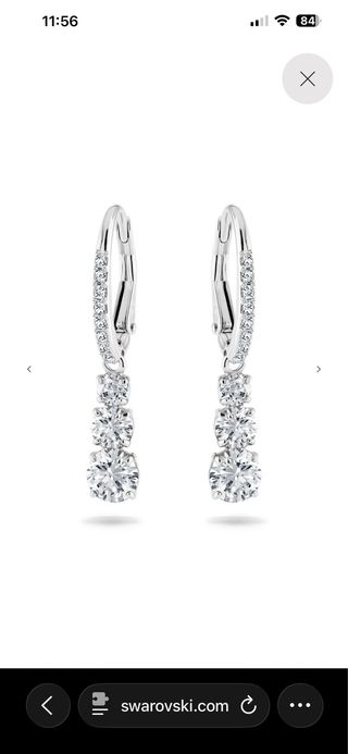 Conjunto Swarovski Pendientes y Gargantilla