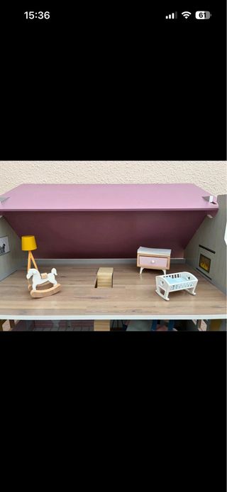 Casa de muñecas Lidl con accesorios para recoger