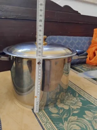 Pentola Giotto Acciaio 18/10 cm 21/31