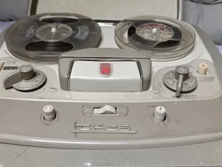 Magnetófono Grundig TK25 Bobina