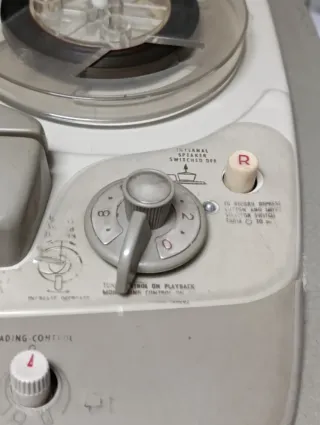 Magnetófono Grundig TK25 Bobina